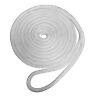 7181942 Robline Premium Nylon Double Braid Dock Line White 011800229325