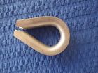 742186596426 Unbranded Five Boat Rigging Stainless Wire Rope Thimble