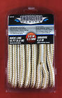 Sl91319 8 " Boat Line 3 Nylon Braided White Dock Gold Shoreline Rope Double 15