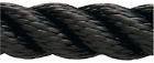 60541200015 8 Ropes 15 Nylon 3 Black Dockline England
