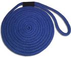 801038 Mad Dog Double Braid Nylon Dock Line Royal Blue