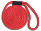 803558red Mad Dog Solid Braid Nylon Dock Lines Red Made In