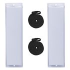 814166026084 Extreme Max Boattector Flat Fender Value Pack White