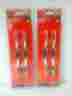 853317thh 853317 Hillman 2 Sets 4 Total Stainless Steel Rope Cleats 6 1 038902000583