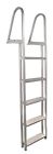 85961 Fastener Line Step Heavy Duty Dock Ladder Anodized Aluminum Flip