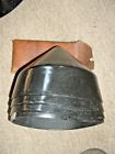 91-872-f Unbranded Marine Dock Piling Cone Shaped Cap Black Cover Set