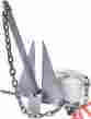 0816280 95096 Tiedown Engineering Danforth Anchor Kit For 8s 081628950960