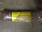 98415 Tw Evans Braided Camo Rope Camouflage Rot Mildew Resistant Pound