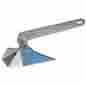 A011130 Hrd Marine Aisi 316 Stainless Steel Delta Style Boat Anchor 66 Lbs