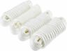 Ab-0056-wt04 Amarine Made Double Braid Nylon Dock Line Mooring Rope White