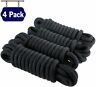 Ab-0063-bk04 Amarine Made Pack Double Braid Nylon Dock Line Mooring Rope