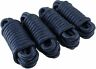 Ab-0483-cb04 Amarine Made Cadet Blue Double Braid Nylon Dock Line Mooring