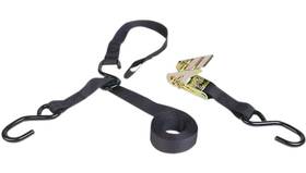 Tdr-38 Airhead 8-ft. Triple-hook Ratchet Tie-down With Soft Hook