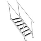 Lt4-6b-3846000001 Aluminum Dock Ladder Boat 6 Steps Removable Stairs
