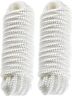 Ab-0056-wt02 Amarine Made 1/2inch 25 Ft Double Braid Nylon Dock Line Mooring Rope 2-pack White