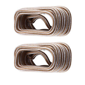 Ab-0484-wg02 Amarine Made 2 Pack 3/8inch 35ft Double Braid Nylon Boat Dock Line Mooring Rope
