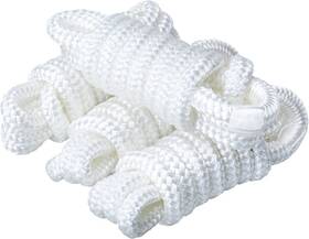Ab-0490-wt Amarine Made 4 Pack 3/8 Inch 6 Ft Premium Double Braid Nylon Line Boat Marine Dock Mooring Rope