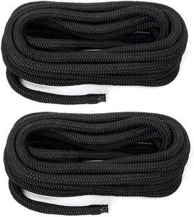 Lp-0060-04 Amarine Made 2 Pack 5/8 Inch 20ft Double Braid Nylon Boat Dock Line Mooring Rope