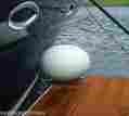 Amrt-1073 Taylor Made 12 Dock Wheel Bumper With Straight Bracket White