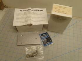 Bra-107 Anchor Caddie 1 Marine Boat Cadet Nest Weld On Plate Bra 107