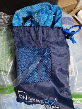 B0d39njt7c Anchormate Bowtether Bungee Line 4-6ft Boat Bungee. Blue