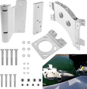 Va2001001 Anvalee For Minn Kota Talon Universal Modular Adapter Bracket Sandwich Style Port Side
