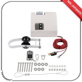 App135246s01 App-autoparts 35 Lbs Saltwater Electric Anchor Winch With Wireless Remote Control Kit Boat