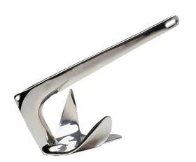 Apple Marine 793945643035 22 Lbs 10kg 316 Stainless Steel Bruce/claw Style Boat Anchor
