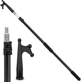 Car032 Artipoly 5-12ft Telescoping Boat Hook Floats Scratch-resistant Sturdy Design Dur