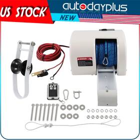 Adpremake135246j23 Autodayplus 35 Lbs Saltwater Electric Anchor Winch With Wireless Remote Control Kit Boat