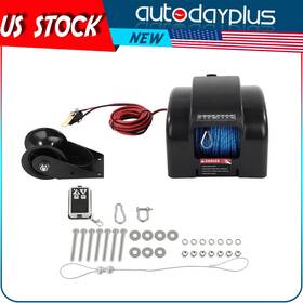 Ads135244zhao30 Autodayplus 45 Lbs Boat Anchor Winch Electric Marine With Wireless Remote Free Fall