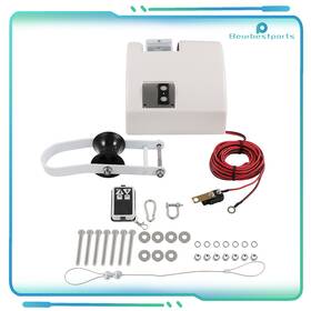Be13524601u Autodayplus Saltwater Electric Anchor Winch 35 Lbs With Wireless Remote Control Kit Boat
