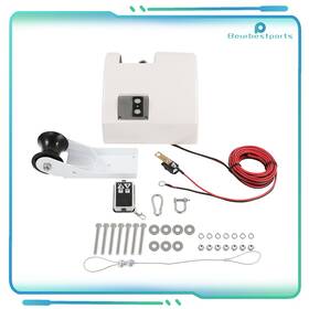 Be13524701u Autodayplus Boat Electric Anchor Winch 25 Lbs With Remote Wireless Control Marine Saltwater