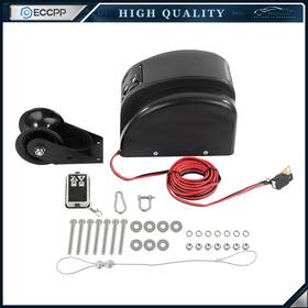 Ecc13524401pp Autodayplus 45lbs Black Free Fall Saltwater Boat Marine Electric Anchor Winch