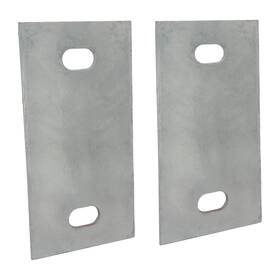 Dh-104 Automotive Authority 2 Stationary Dock Washer Plate 5 Inch X 2-1/2 - Heavy-duty Galvanized Steel