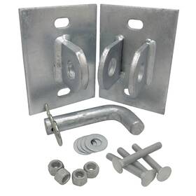 Automotive Authority K49 1 Floating/stationary Dock Connector Hinge Kit Male And Female T-style Brackets