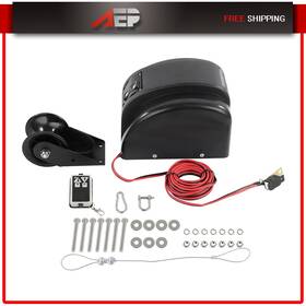 Ae13524401p Autopuppy W/ Wireless Remote 45 Lbs Free Fall Saltwater Boat Marine Electric Anchor Winch