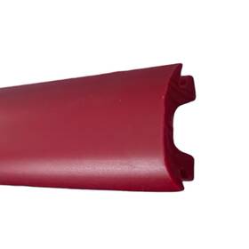 00850 Barbour Plastics Boat Semi Rigid Rub Rail Insert 1 7/16 Inch X11/16 Canberry Red 50 Ft