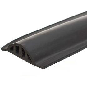 F92480 Barbour Plastics Boat Dock Pier Bumper D Shape 3 5/8 Inch Black 10ft