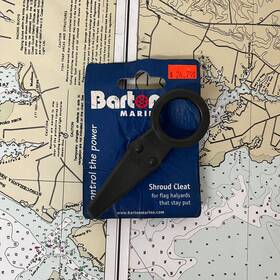 52111 Barton Shroud Plain Cleat With Eye - 4 Inch Long