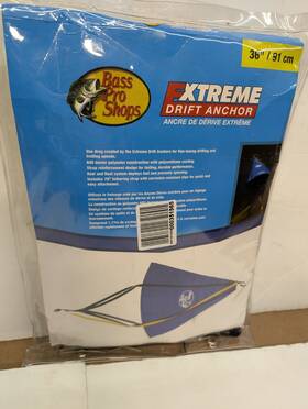Bass Pro Shops 092229830452 Extreme Drift Anchor 36 Inch