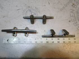 Gb604687438 Bayliner 1990 Capri 6 Inch Marine Boat Deck Cleat Stainless Steel Set Of 3