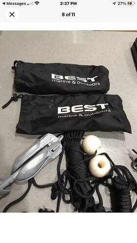 1anchor Best 099641959956 Brand Pwc Screw Anchor System Line Float Clip And Storage Bag