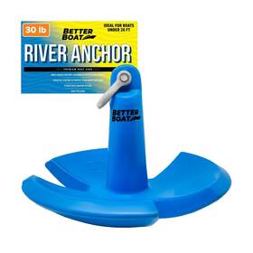 Better Boat 850033414769 30 Lb River Anchor 30lb Mushroom Anchors For Boats C