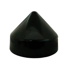Udp02067 Bh Usa 11.5 Inch Round Cone Piling Cap - Black