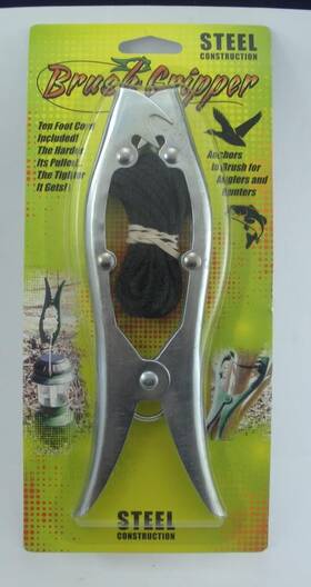 Blakemore 020801490428 Bg-sil Brush Anchor Gripper Clamp On Limb Color Silver 10 Ft Line