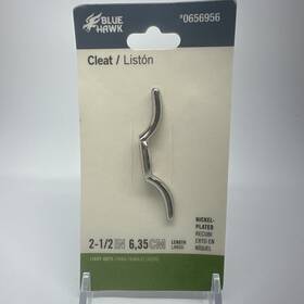 0656957 Blue Hawk Galvanized Rope Cleat Boat Dock Hardware New