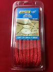 40941 Braided 8 Seachoice 6 Nylon Fender Pair Red Boat Line Double 3 Rope