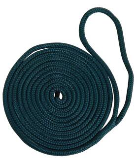 30-26620 Buccaneer Rope Company 30-27720 3/8 Inch X 20 Ft. Teal Double Braid Dock Line
