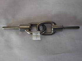 22-302 C.s. Johnson Interlocking Gate Eye Threaded Swage For 1/8 Inch Wire C. S